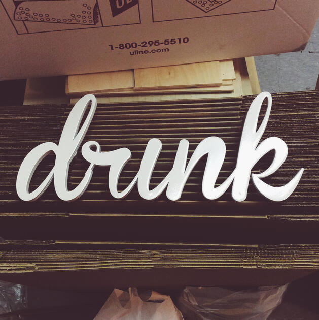 Lululemon (sign) - Graphic Design